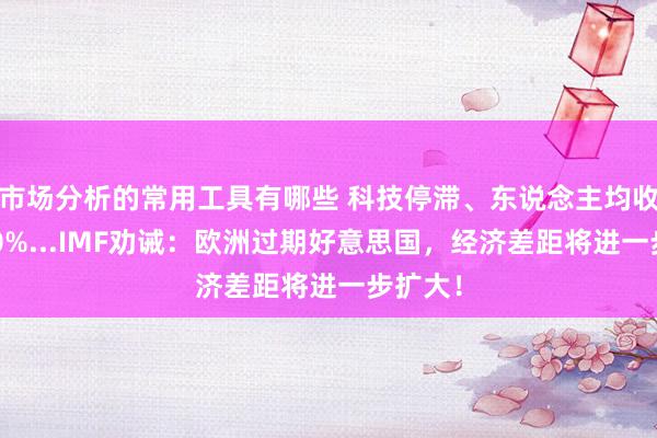 市场分析的常用工具有哪些 科技停滞、东说念主均收入低20%...IMF劝诫：欧洲过期好意思国，经济差距将进一步扩大！