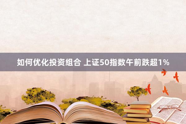 如何优化投资组合 上证50指数午前跌超1%